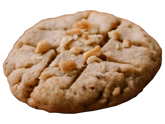 Peanut blossom biscuit